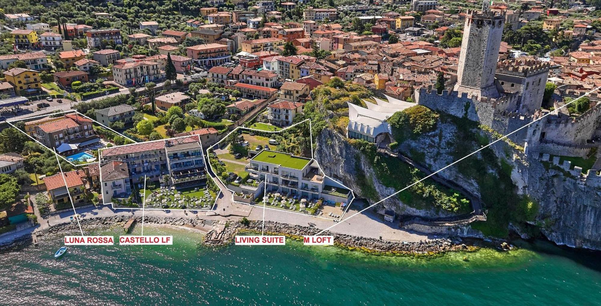 Hotel Luna Rossa (Adults Only) Malcesine Exterior foto